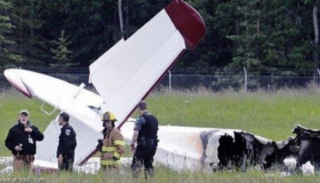 امریکا کي مسافر وړونکې الوتکه نسکوره شوې