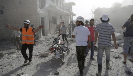 سوریه کي په روغتون هوايي بریدونو ۳۰ تنه وژلي